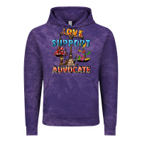 Cloud Purple Love support advocate Vintage Hoodie - CowGirlArtShop