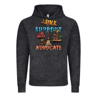 Vintage Black Love support advocate Vintage Hoodie - CowGirlArtShop