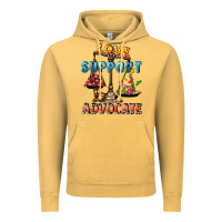 Vintage Mustard Love support advocate Vintage Hoodie - CowGirlArtShop