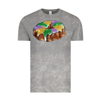 Cloud Rock Mardi gras king cake Vintage Tee - RanaPortraitStore