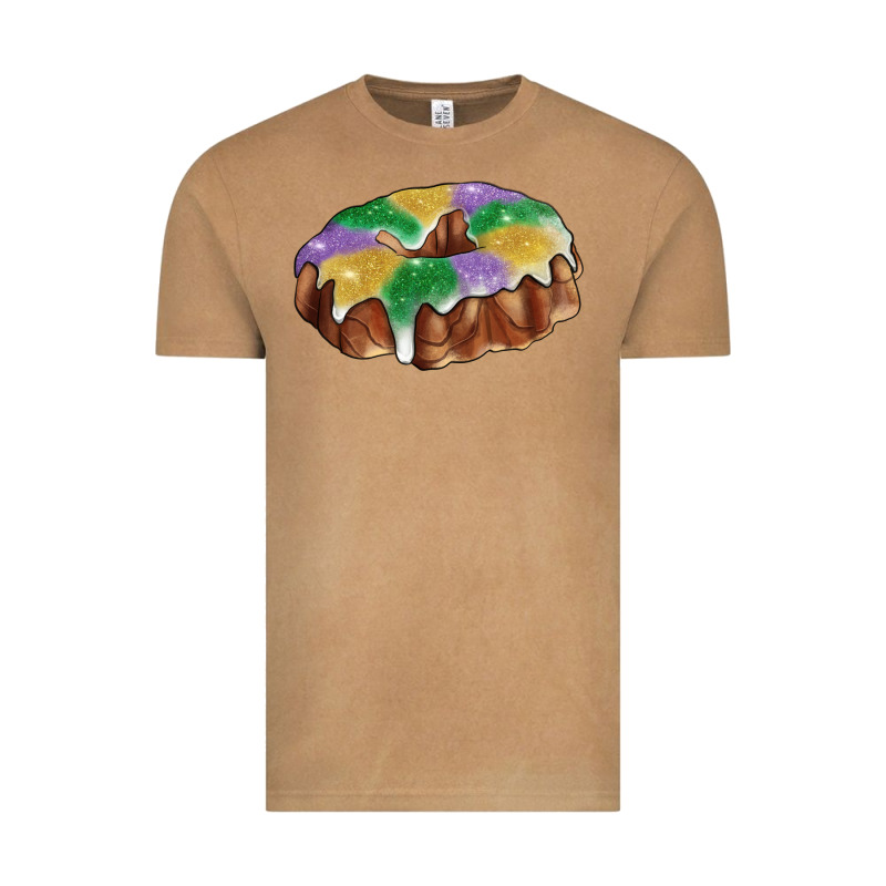 Mardi Gras King Cake Vintage Tee by RanaPortraitStore | Teevron
