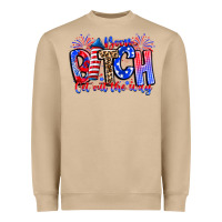 Mushroom boom bitch get out the way Heavyweight Sweatshirt - CowhideDigitalArt