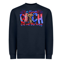 Navy boom bitch get out the way Heavyweight Sweatshirt - CowhideDigitalArt