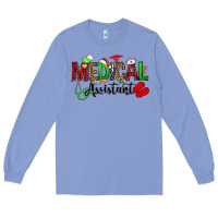 Colony Blue medical assistant christmas Long Sleeve Tee - OliviaCreatesArt