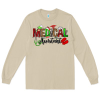 Mushroom medical assistant christmas Long Sleeve Tee - OliviaCreatesArt