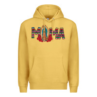 Antique Gold Mama Our Lady Premium Hoodie - CowhideDigitalArt