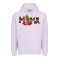 Lilac Mama Our Lady Premium Hoodie - CowhideDigitalArt