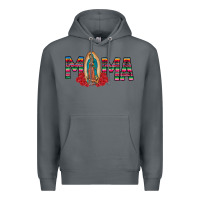 Rock Mama Our Lady Premium Hoodie - CowhideDigitalArt