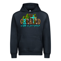 Navy created with a purpose Urban Hoodie - AdoDesignShop