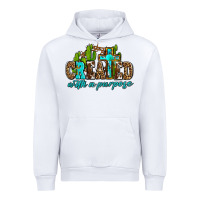 White created with a purpose Urban Hoodie - AdoDesignShop
