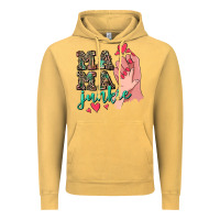 Vintage Mustard Mama Junkie Mother's Day Vintage Hoodie - CowGirlArtShop