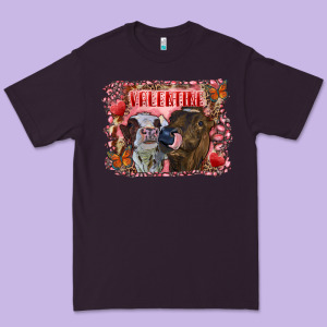 Valentine Heifers Premium Tee Designed By Ranaportraitstore