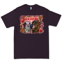 Plum Valentine heifers Premium Tee - RanaPortraitStore
