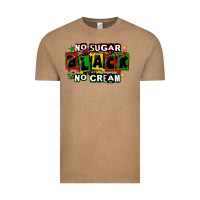 Vintage Coffee no sugar no cream black Vintage Tee - CowGirlArtShop