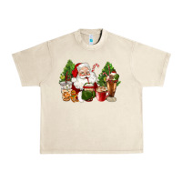 Sandshell santa coffee cups christmas Urban Heavy Tee - CowGirlArtShop