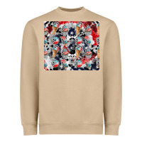 Mushroom american ice cream Heavyweight Sweatshirt - CowhideDigitalArt