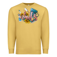 Antique Gold nails Premium Sweatshirt - BarkalooDesign