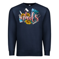 Navy nails Premium Sweatshirt - BarkalooDesign