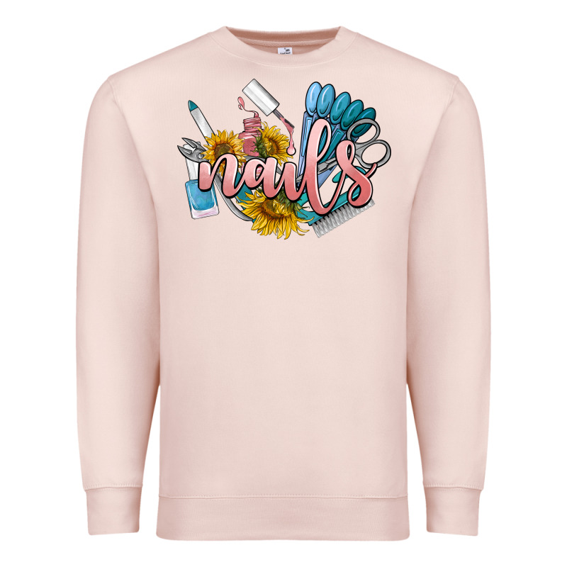 Nails Premium Sweatshirt by BarkalooDesign | Teevron