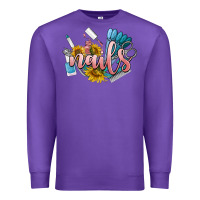 Purple nails Premium Sweatshirt - BarkalooDesign