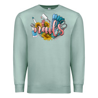 Seafoam nails Premium Sweatshirt - BarkalooDesign