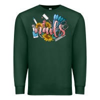 Sports Green nails Premium Sweatshirt - BarkalooDesign