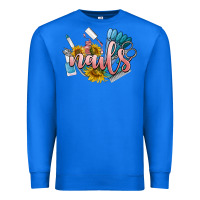 True Royal nails Premium Sweatshirt - BarkalooDesign