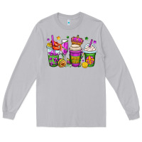 Moon Dust mardi gras coffee cups Long Sleeve Tee - OliviaCreatesArt