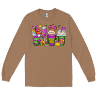 Toasted Coconut mardi gras coffee cups Long Sleeve Tee - OliviaCreatesArt