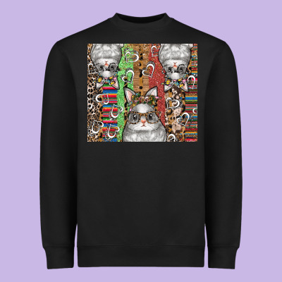 Easter Heavyweight Sweatshirt Designed By Cowhidedigitalart