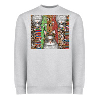 Heather Grey easter Heavyweight Sweatshirt - CowhideDigitalArt
