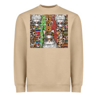 Mushroom easter Heavyweight Sweatshirt - CowhideDigitalArt