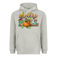 Moon Dust hello fall pumpkin Heavyweight Hoodie - BarkalooDesign