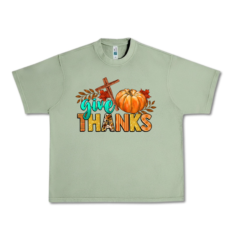 Give Thanks Urban Heavy Tee by CowGirlArtShop | Teevron