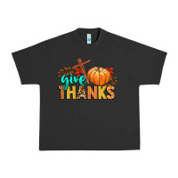 Pigment Black give thanks Urban Heavy Tee - CowGirlArtShop
