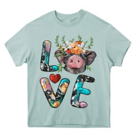 Arona pig love Heavy Core Tee - BarkalooDesign