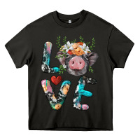 Asphalt pig love Heavy Core Tee - BarkalooDesign