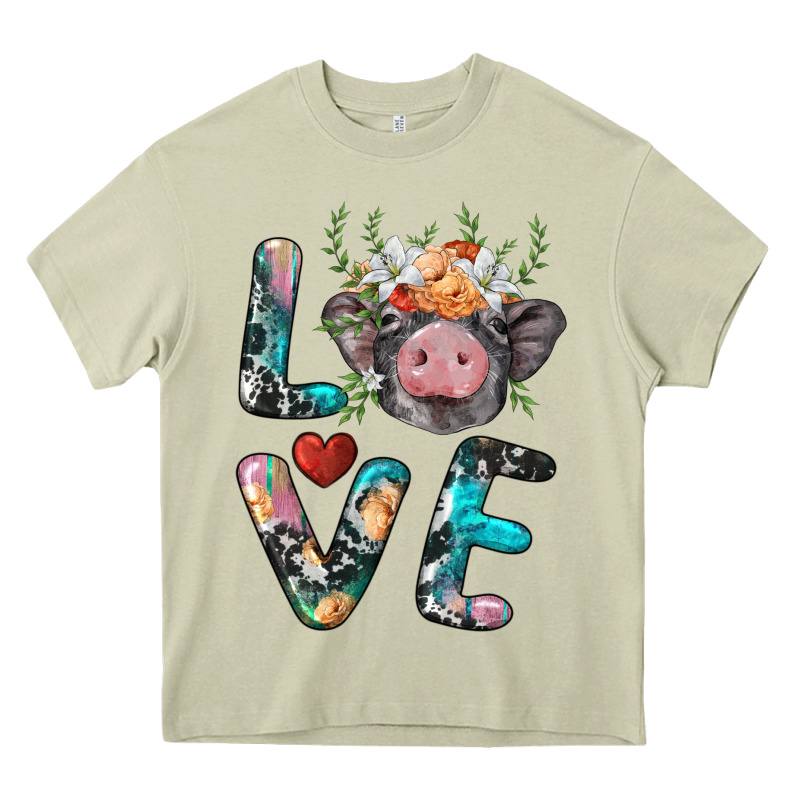 Pig Love Heavy Core Tee by BarkalooDesign | Teevron