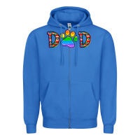 True Royal dad lgbt Zipper Hoodie - CowhideDigitalArt