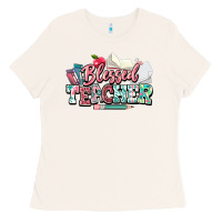 Bone blessed teacher school Ladies Tee - NancyCooperArtShop