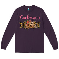 Plum Cockapoo Mom Long Sleeve Tee - Jasminsmagicworld