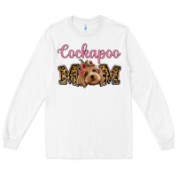 White Cockapoo Mom Long Sleeve Tee - Jasminsmagicworld