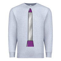 Heather Grey manicure file Premium Sweatshirt - BarkalooDesign