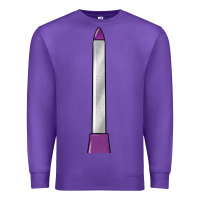 Purple manicure file Premium Sweatshirt - BarkalooDesign