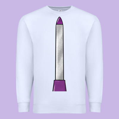 Manicure File Premium Sweatshirt Designed By Barkaloodesign