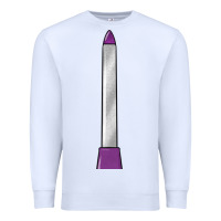 White manicure file Premium Sweatshirt - BarkalooDesign