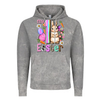 Cloud Rock My first Easter Girl Easter Day Vintage Hoodie - HowdyJamesFarm