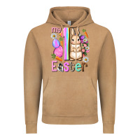 My First Easter Girl Easter Day Vintage Hoodie | Teevron