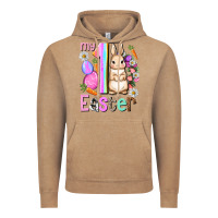 Vintage Coffee My first Easter Girl Easter Day Vintage Hoodie - HowdyJamesFarm