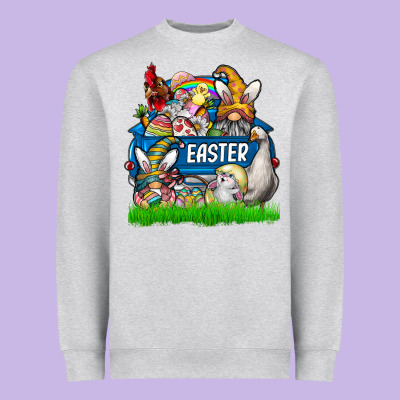 Easter Heavyweight Sweatshirt Designed By Cowhidedigitalart